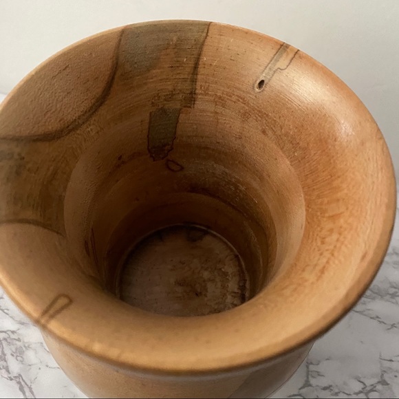 🍀Gorgeous Handcrafted wood vase - Picture 3 of 15